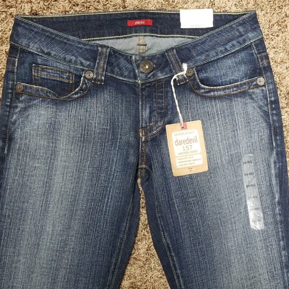 NWT Guess Daredevil Marciano Bootcut Jeans